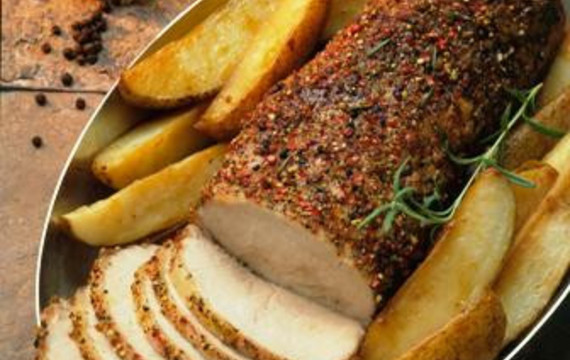 Roast pork