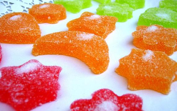 Colored jelly