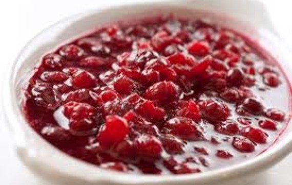 Cranberry sauce