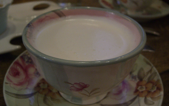 Semi-skimmed milk