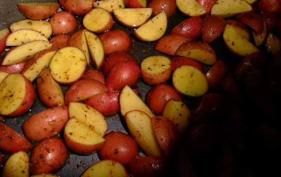 Lovely baked potatoes