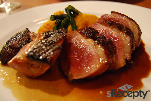 Spicy duck breast