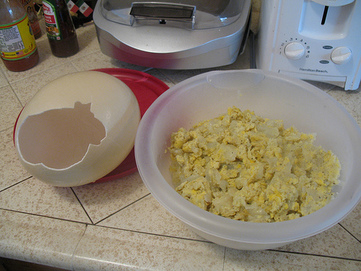 Ostrich eggs - picture no. 1