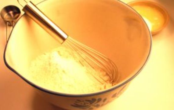 Medium ground flour