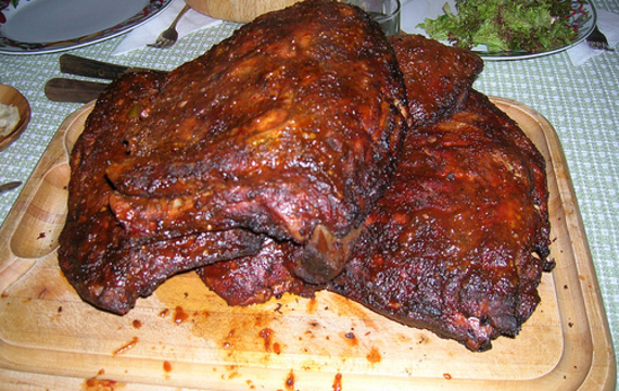 Smoked ribs