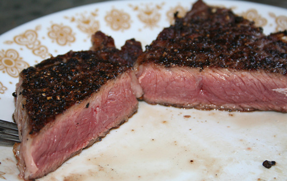 Venison steak