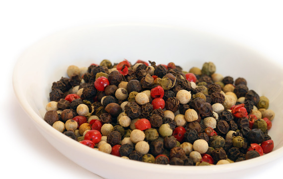 Colored pepper