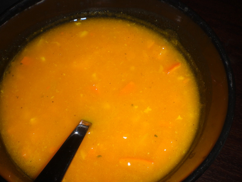Hokkaido pumpkin soup